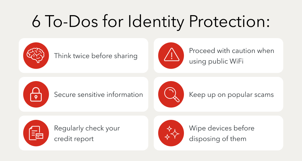 6 to-dos for identity theft protection