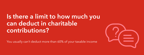 Donating to charity taxes