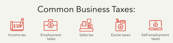 Common types of business taxes